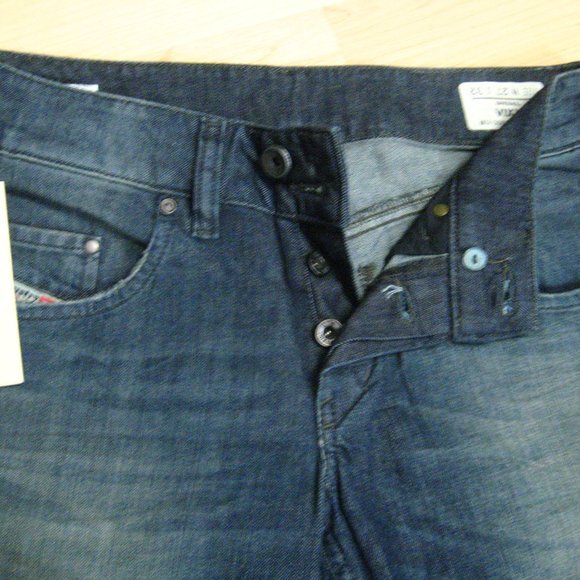 👖 Diesel Vixy Women's Blue Jeans 27X32 - Picture 3 of 10